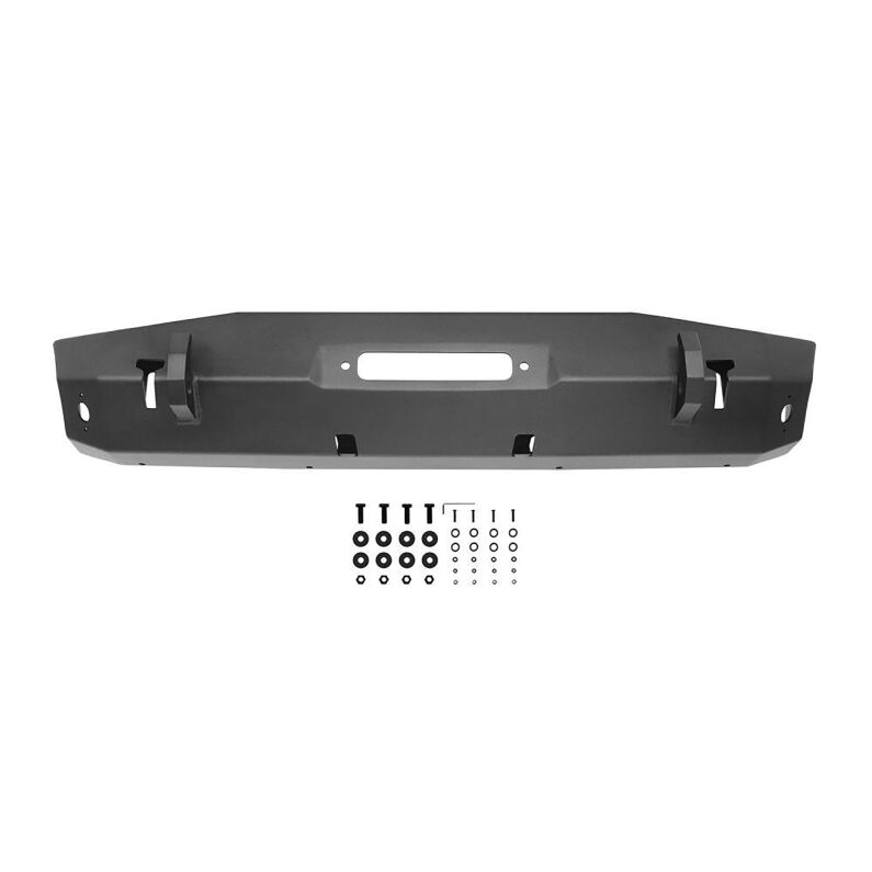 Westin 59-80065 WJ2 Stubby Front Bumper for 2018-2026 Jeep Wrangler JL/Gladiator Textured Black