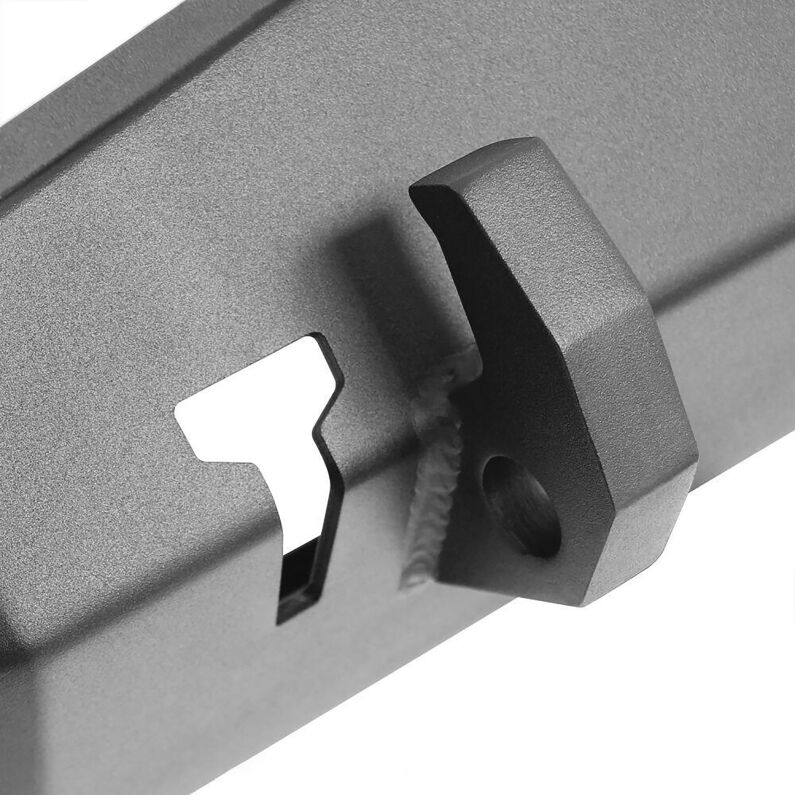 Westin 59-80065 WJ2 Stubby Front Bumper for 2018-2026 Jeep Wrangler JL/Gladiator Textured Black