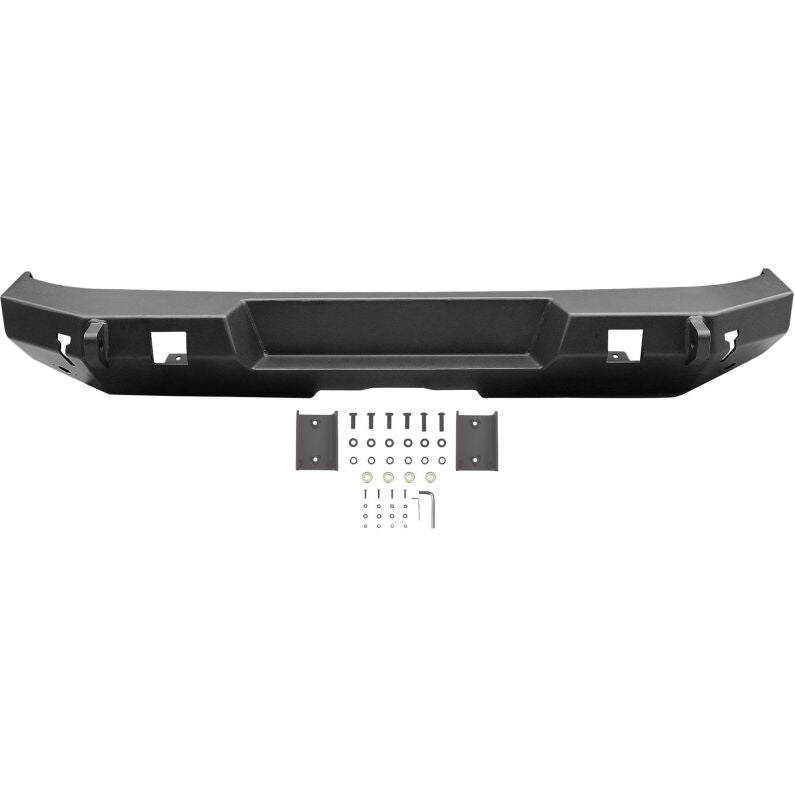Westin 59-82005 WJ2 Rear Bumper for 2007-2018 Jeep Wrangler JK Textured Black