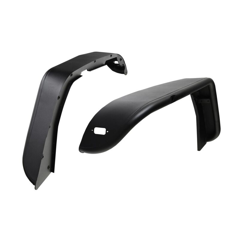 Westin 62-1025 Tube Fenders Front for 2018-2026 Jeep Wrangler JL/Gladiator Textured Black
