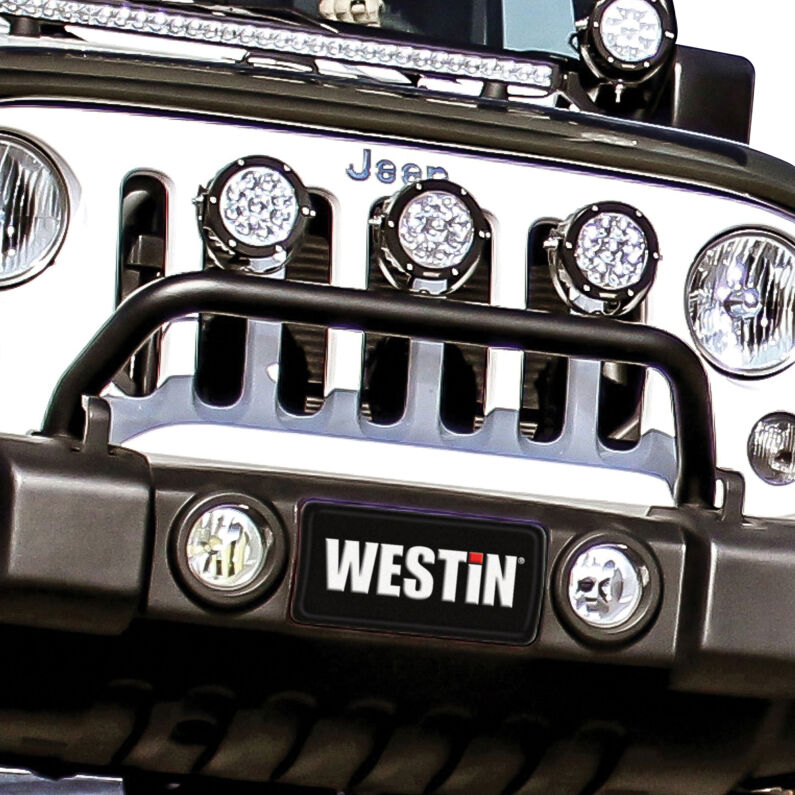 Westin 62-41055 Snyper Bumper Mount Light Bar for 2007-2018 Jeep Wrangler Textured Black