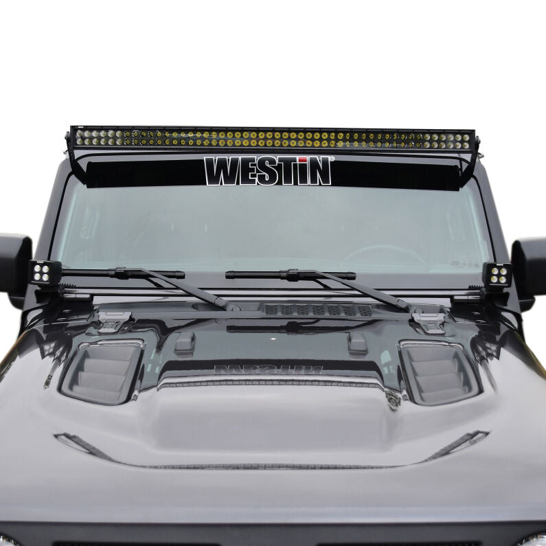 Westin 62-41085 Pillar LED Light Mount for 2018-2026 Jeep Wrangler Textured Black