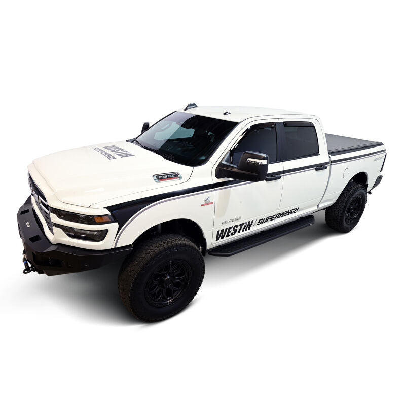 Westin 72-35401 In-Channel Wind Deflector 4-Piece for 2009-2026 Dodge/Ram Crew Cab/Mega Cab Smoke