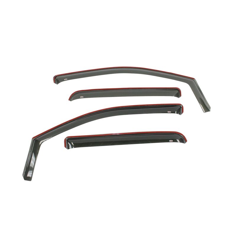 Westin 72-88415 In-Channel Wind Deflector 4pc for 2007-2021 Toyota Tundra CrewMax Smoke