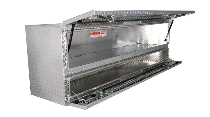 Westin 80-TB400-72 Brute High Capacity 72in Stake Bed Contractor TopSider with Doors Aluminum