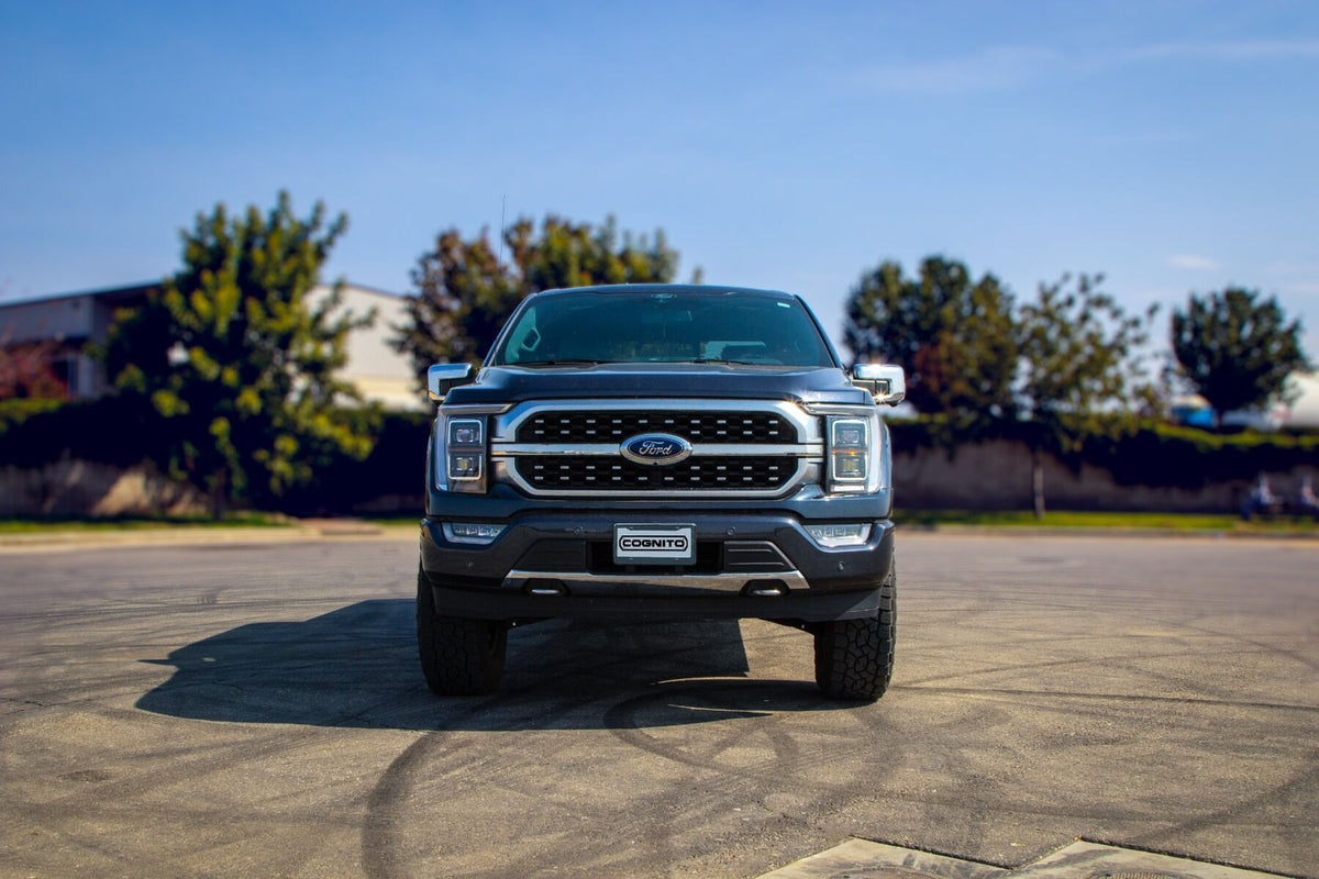 Cognito Motorsports 220-P1141 2.5-Inch Elite Leveling Kit with Elka 2.5 Reservoir Shocks for 2021-2025 Ford F-150 4WD