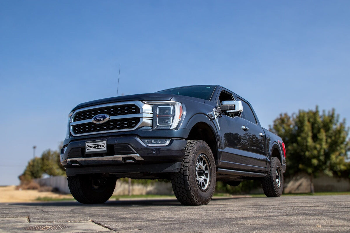 Cognito Motorsports 220-P1141 2.5-Inch Elite Leveling Kit with Elka 2.5 Reservoir Shocks for 2021-2025 Ford F-150 4WD