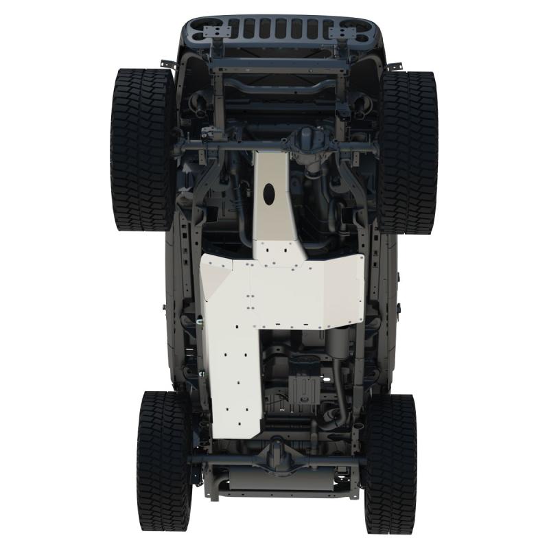 Artec Industries JK1020 Under Armor Bellypan Skid Plate Kit for 2012-2016 Jeep Wrangler JK 2-Door
