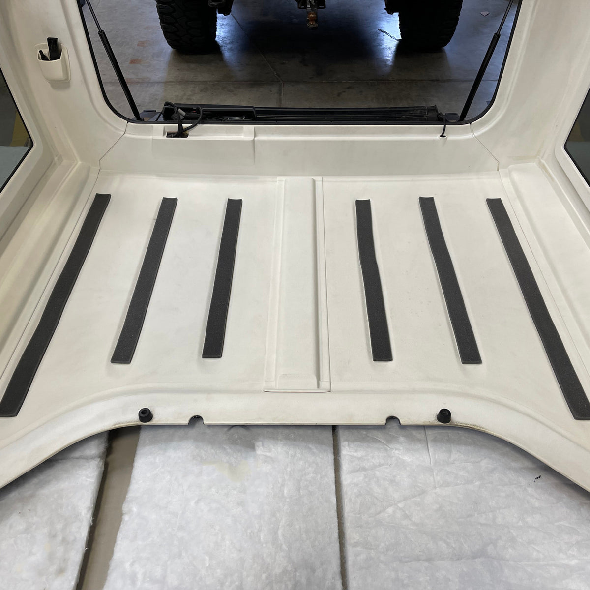 DEI for 2011-2018 Jeep Wrangler JK 2-Door Boom Mat Headliner - 4 Piece - Black