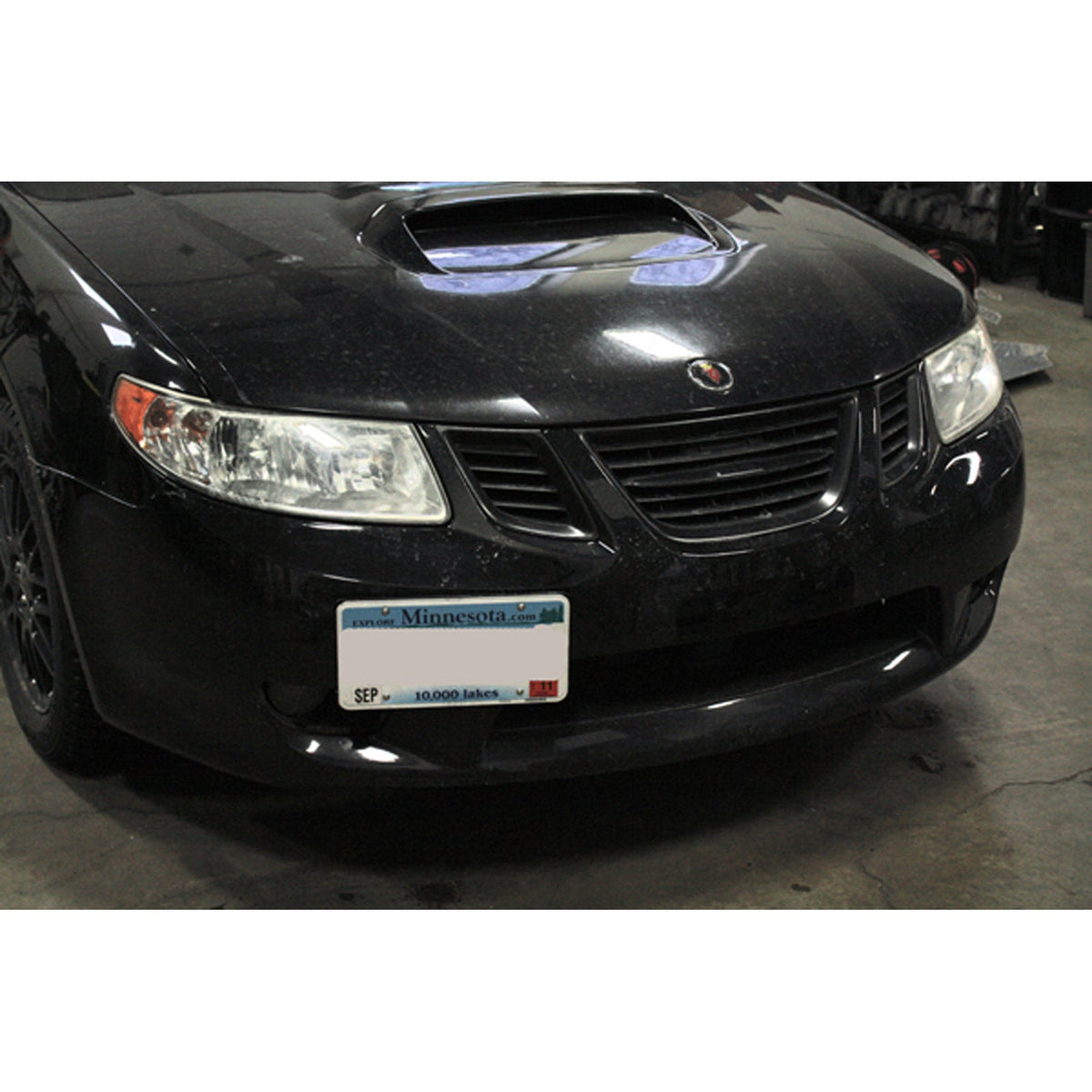 GrimmSpeed GRM094005 for 02-07 WRX/STi /05-06 Saab 9-2X License Plate Relocation Kit