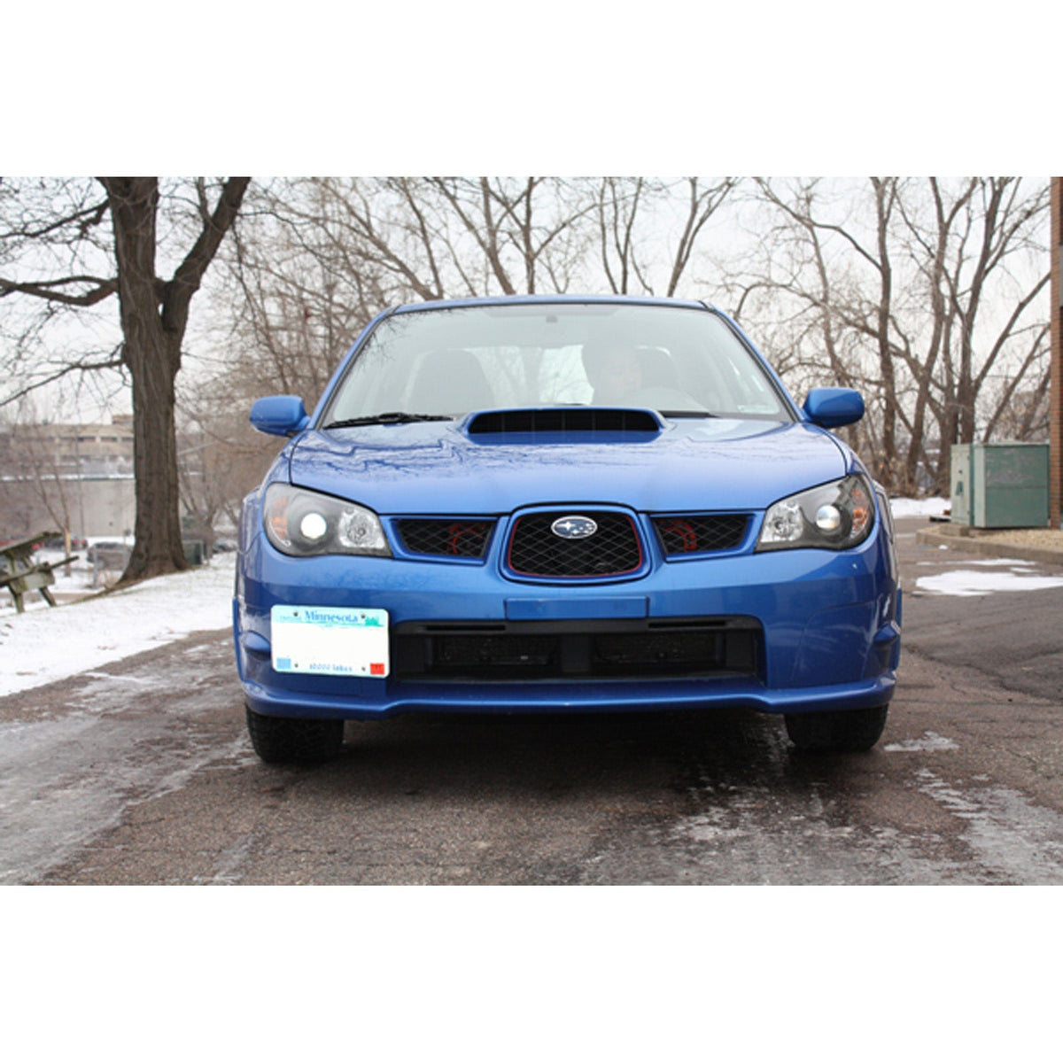 GrimmSpeed GRM094005 for 02-07 WRX/STi /05-06 Saab 9-2X License Plate Relocation Kit