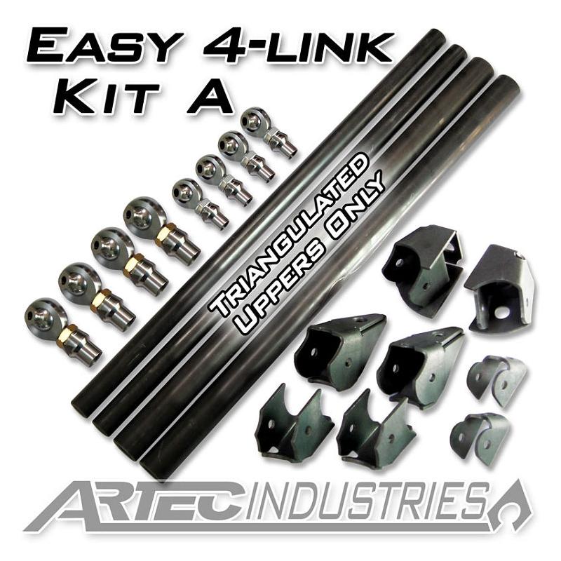 Artec Industries LK0005 Easy 4-Link Kit A Tube All 1 1/4 in Krawler Joints