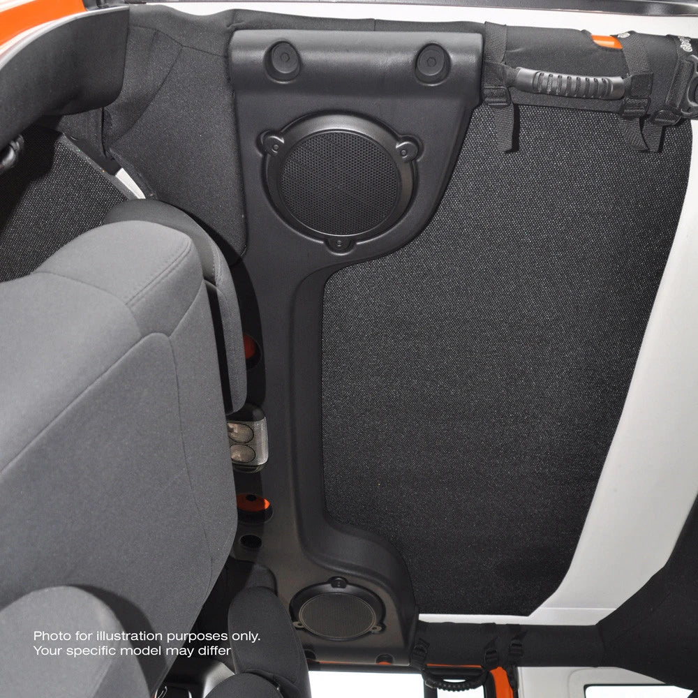 DEI for 2004-2006 Jeep Wrangler LJ Unlimited Headliner Complete Kit - Black