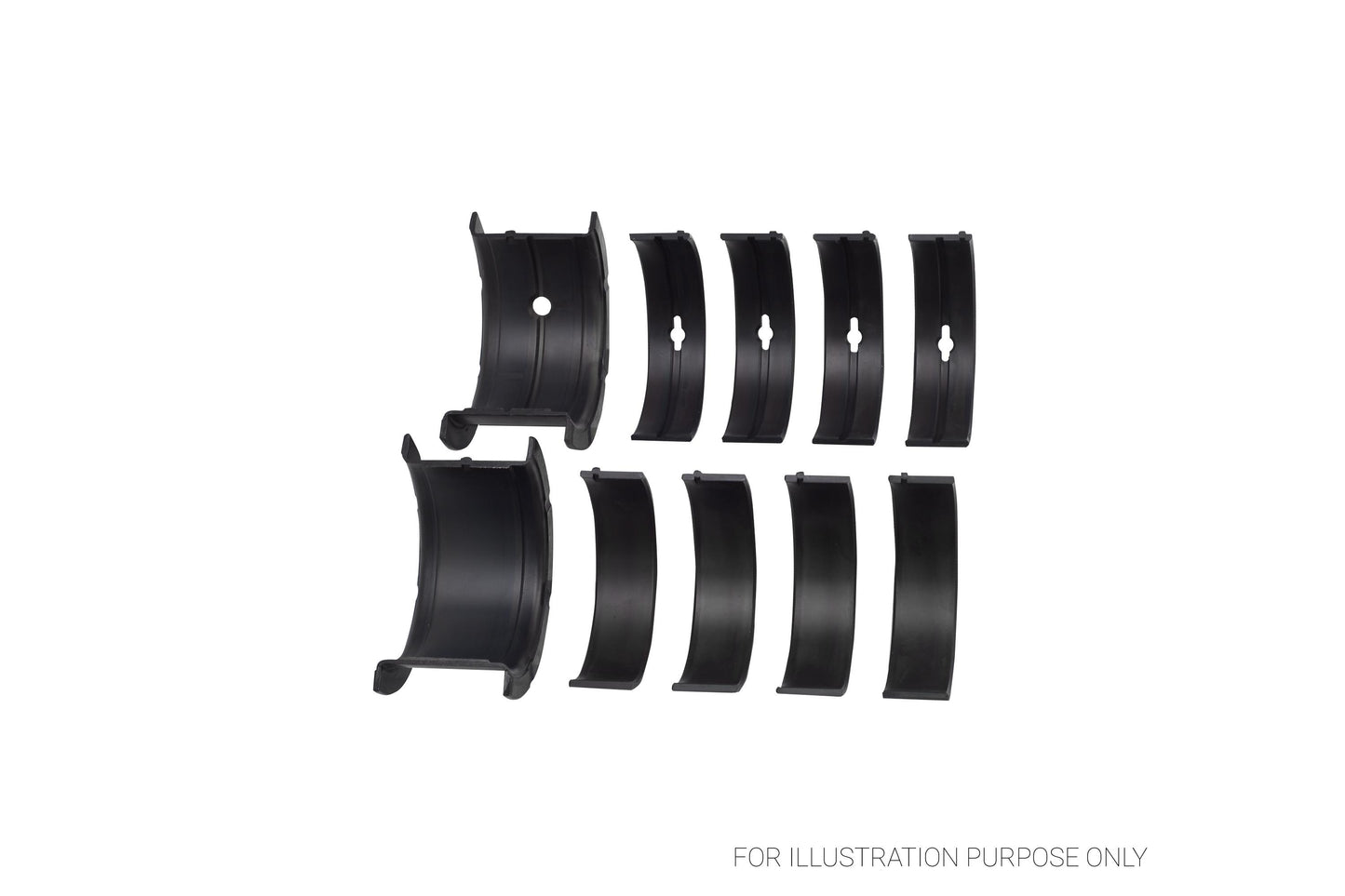 King Racing Main Bearings for GM SBC 262, 267, 302, 307, 327, 350 MB 557XPC 020 - Fits Chevrolet, GMC, Pontiac