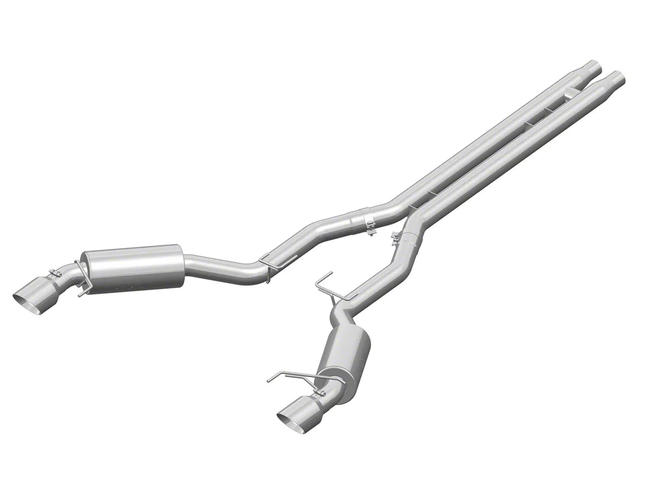 MBRP S7278AL Cat-Back Exhaust System - 2015-2017 Ford Mustang GT 5.0L (Race) | Aluminized