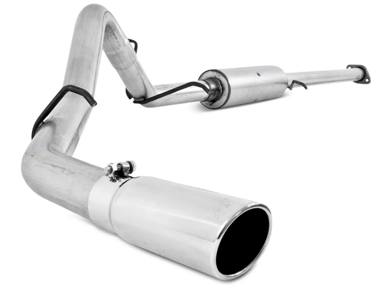 MBRP S5036AL Cat-Back Exhaust System - 2007-2008 Chevrolet/GMC 1500 (Next Gen.) 4.8/5.3L/6.0L, RC/ EC (5'8"/ 6'5" Box) / CC (5'8" Box) | Aluminized