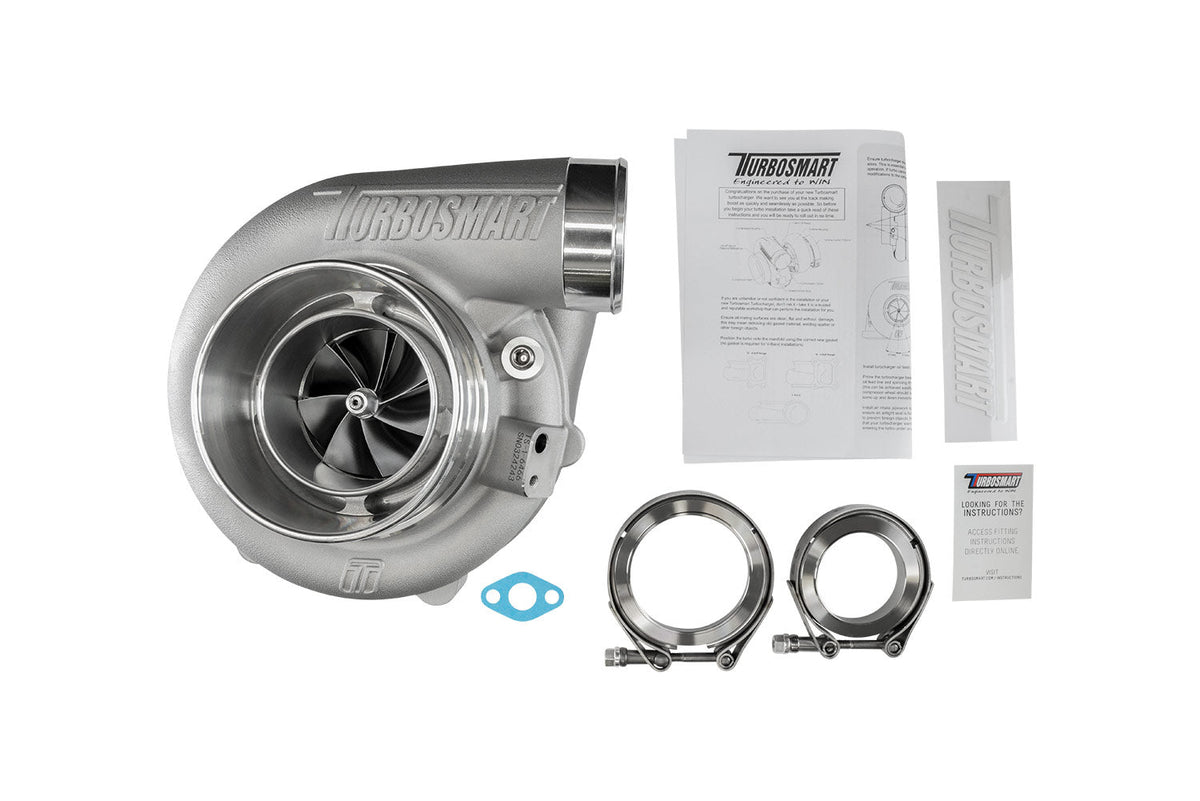 Turbosmart Oil Cooled 6466 V-Band Inlet/Outlet A/R 0.82 External Wastegate TS-1 Turbocharger