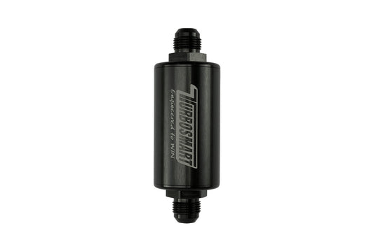 Turbosmart 10um 10AN Inline Fuel Filter - Black