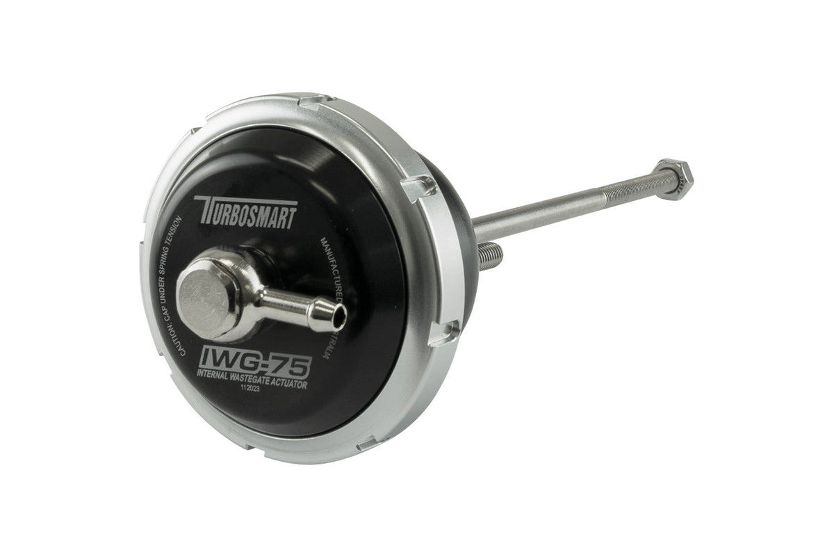 Turbosmart IWG75 Universal 150mm Rod 7 PSI Black Internal Wastegate Actuator