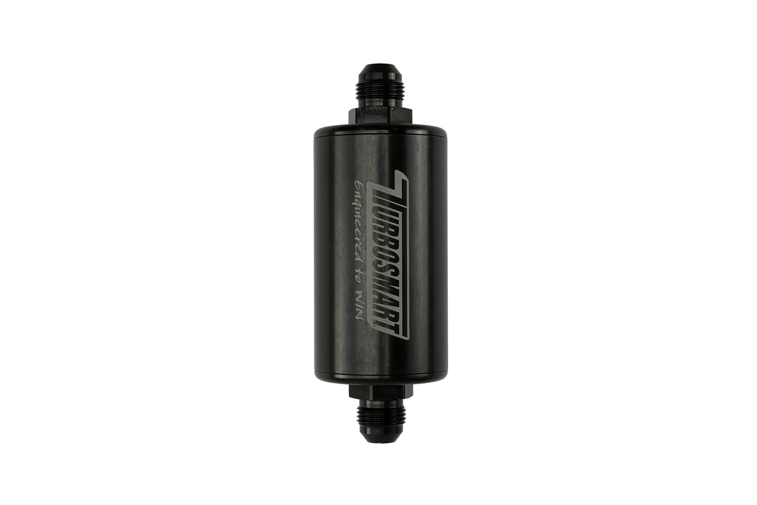 Turbosmart 10um 8AN Inline Fuel Filter - Black