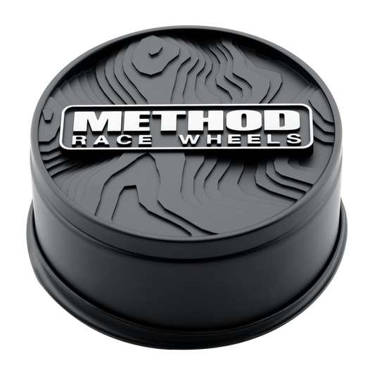 Method Race Wheels Top Push Through Center Cap 130mm - Black