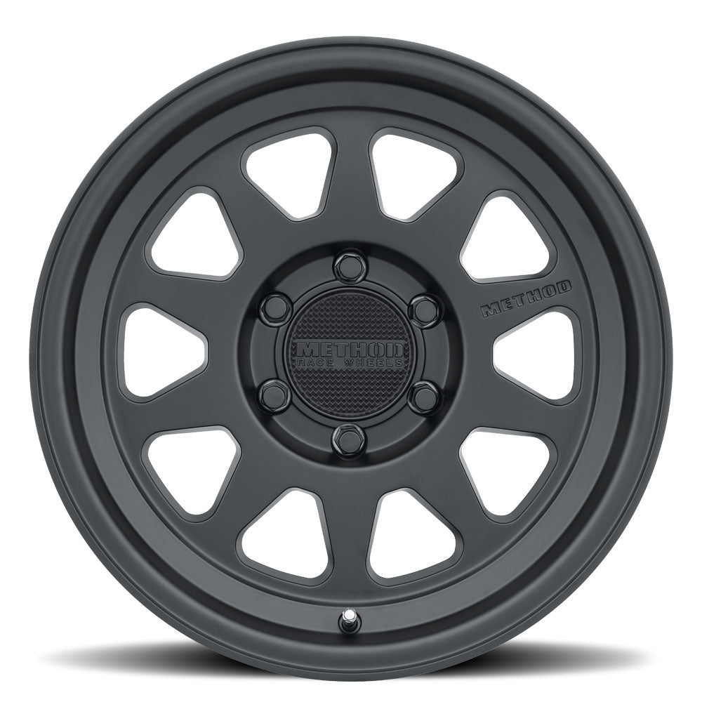 Method MR316 17x8 25mm Offset 6x135 87mm CB Matte Black Wheel