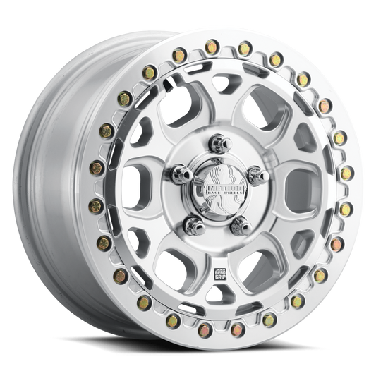 Method MR416 Beadlock 15x7 / 5x4.5 / 55mm Offset / 68.00mm Bore - Machined Clear Coat Wheel