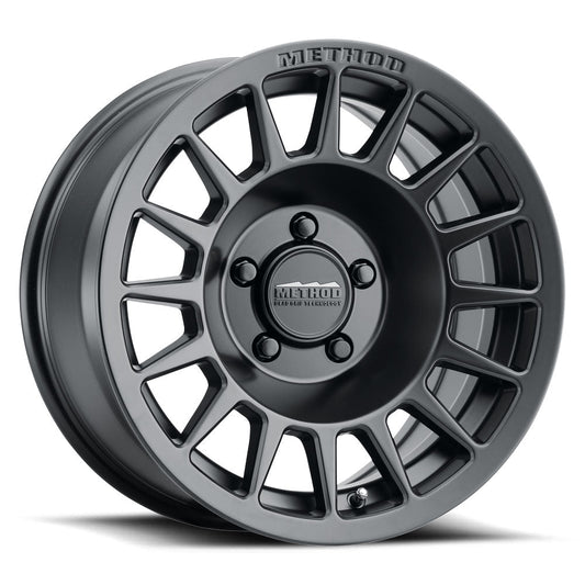 Method MR707 Bead Grip 18x8.5 / +38mm Offset / 5x120 BP / 64.25mm CB / 6.2in BS Matte Black Wheel