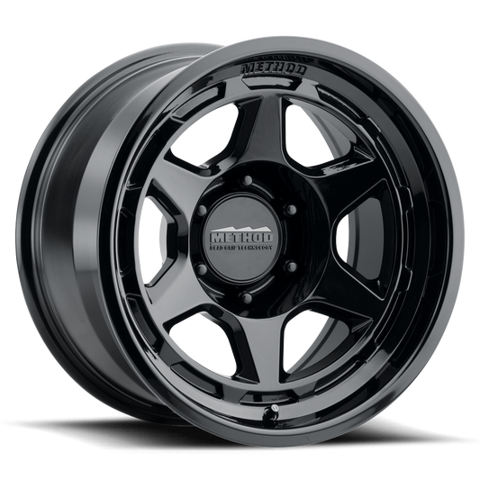 Method MR708 Bead Grip 17x9 -38mm Offset 6x135 87mm Centerbore - Gloss Black Wheel