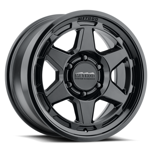Method MR708 Bead Grip 18x9 /+12mm Offset / 6x135 / 87 mm Centerbore -Gloss Black Wheel