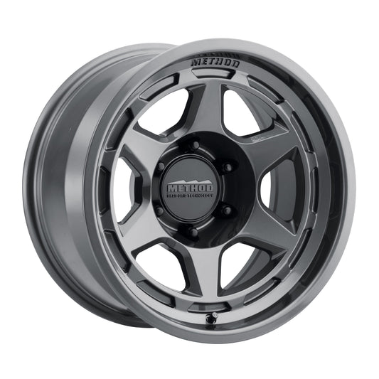 Method MR708 17x9 / 6x135 BP / -38 Offset / 3.5in BS Wheel - Gloss Titanium