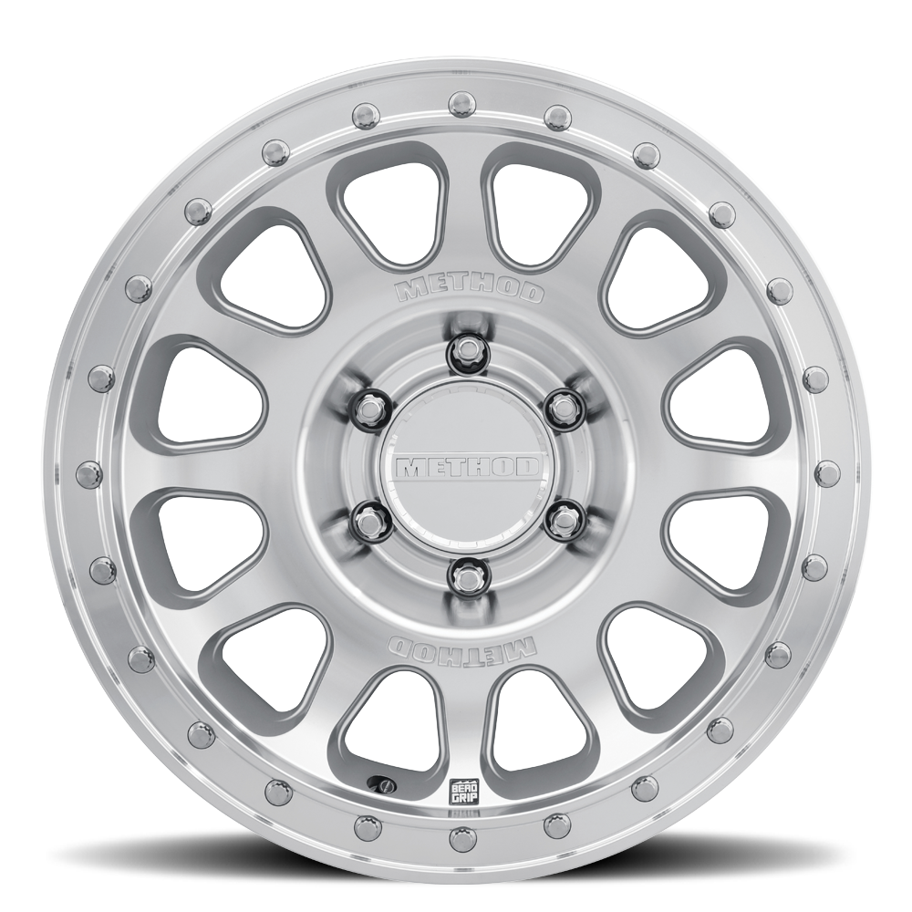 Method MR709 HD Bead Grip 17x 8.5in / ET25 / 6x5.5 BP / 106.25mm Bore - Machined Wheel