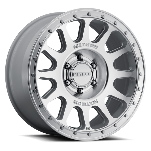Method MR709 HD Bead Grip 20x 9in / ET12 / 6x5.5 BP / 106.25mm Bore - Machined Wheel