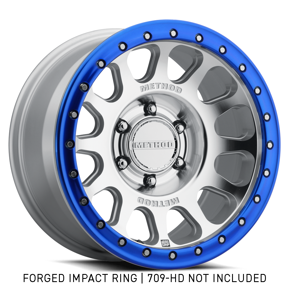 Method 709 Impact Ring - 20in Forged - Non-Beadlock - Blue