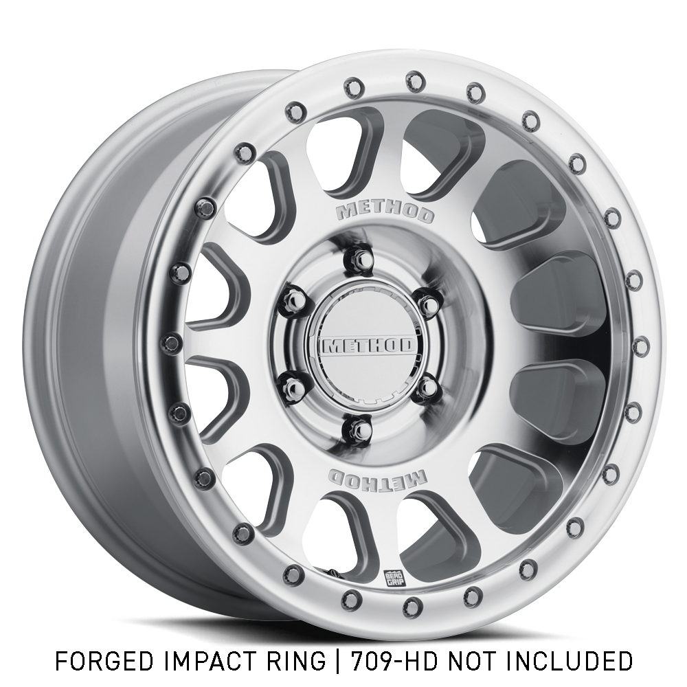 Method 709 Impact Ring - 20in Forged - Non-Beadlock - Machined Raw