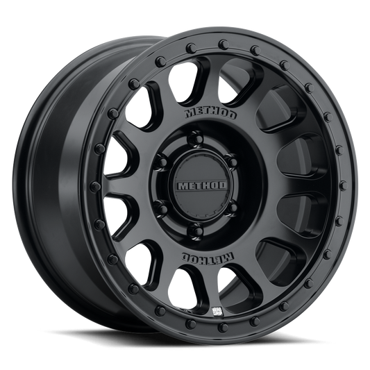 Method MR709 HD Bead Grip 17x 8.5in / ET0 / 6x5.5 BP / 106.25mm Bore - Black Wheel