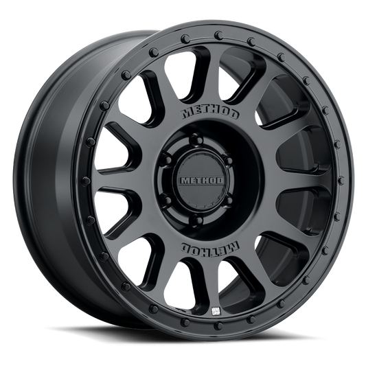 Method MR709 HD Bead Grip 20x 9in / ET12 / 6x135 BP / 87mm Bore - Black Wheel