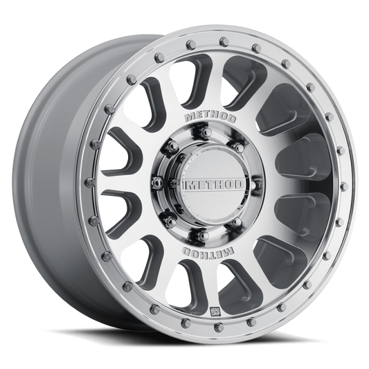Method MR709 HD Bead Grip 18x 9in / ET12 / 8x6.5 BP / 121.3mm Bore - Machined Wheel