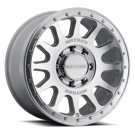 Method MR709 HD Bead Grip 20x9in / ET12 / 8x180 BP / 124.1mm Bore - Machined Wheel