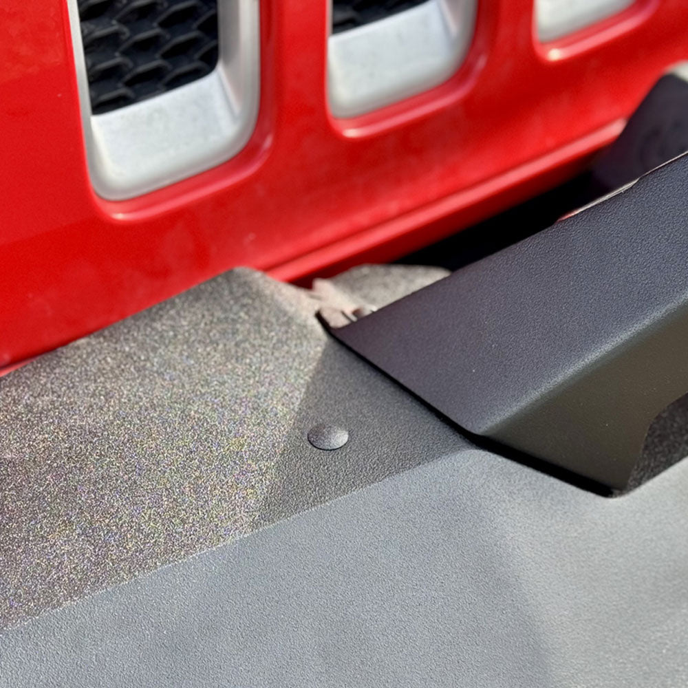 Rock Slide Engineering for 07-18 Jeep Wrangler JK Big Sky Aluminum Stubby Front Bumper w/ Winch Plate
