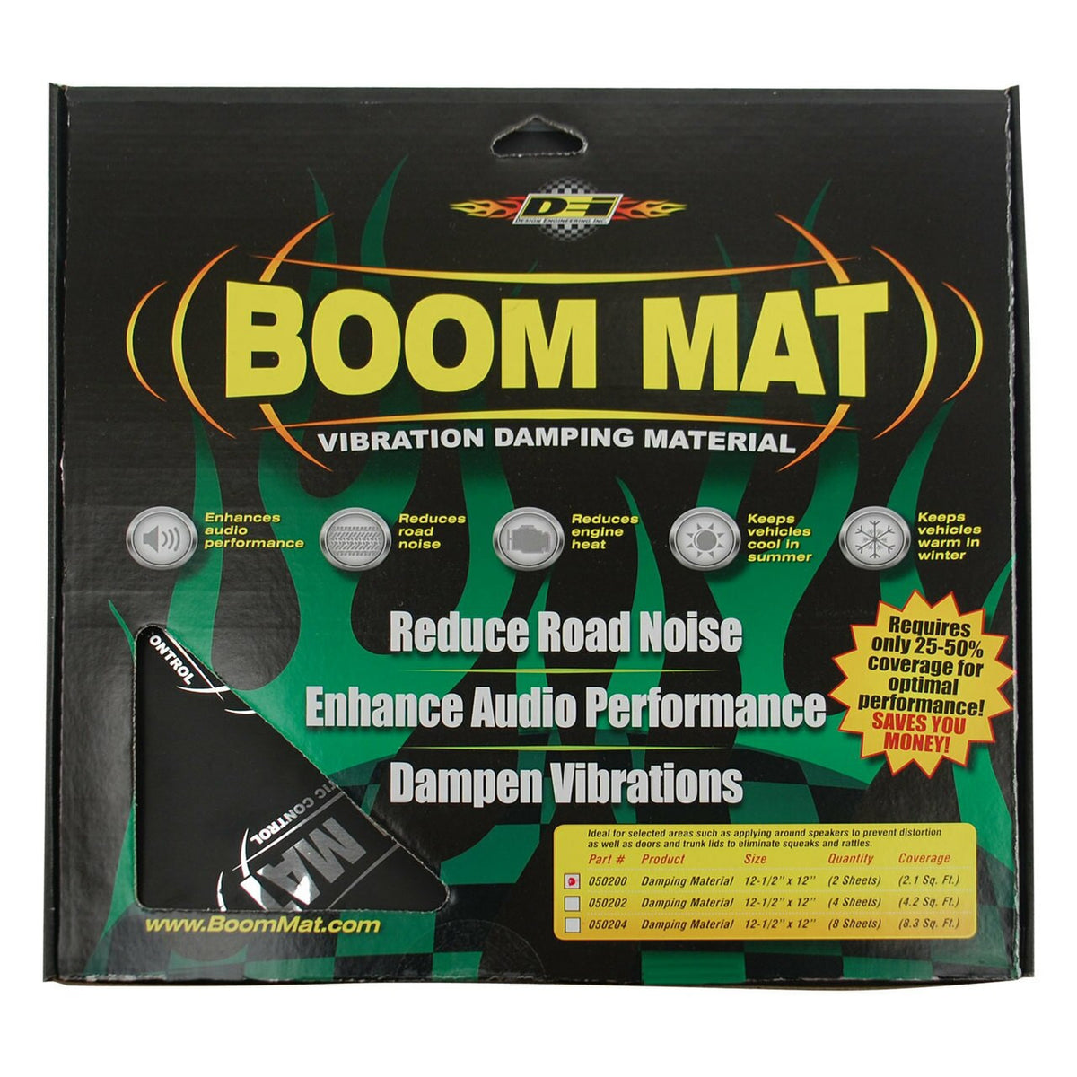 DEI Boom Mat 2mm - 24 x 12.5in (6 Pack)