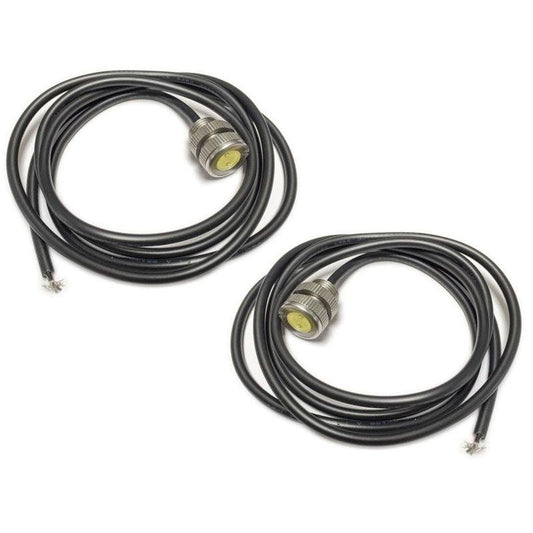 Artec Industries OZ1102 LED Bolt Light 3 Watt Cool White Stainless Steel 11mm 2-Pack