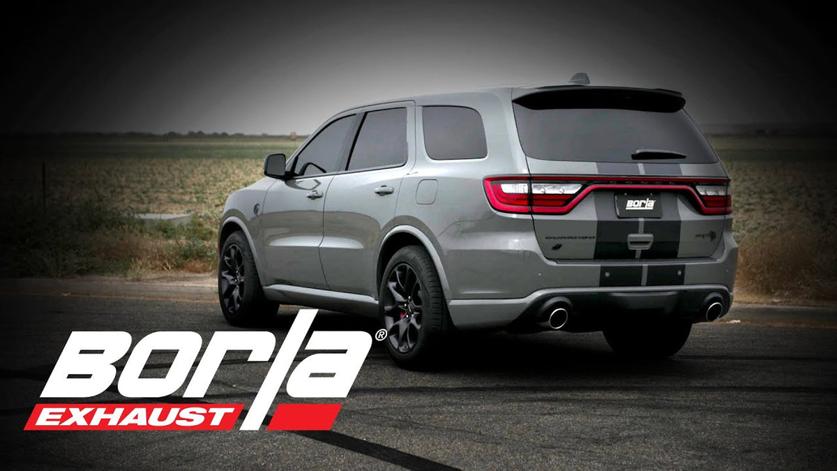 Borla 140885 Cat-Back Exhaust System S-Type for 2021-2026 Dodge Durango SRT Hellcat (6.2L V8)