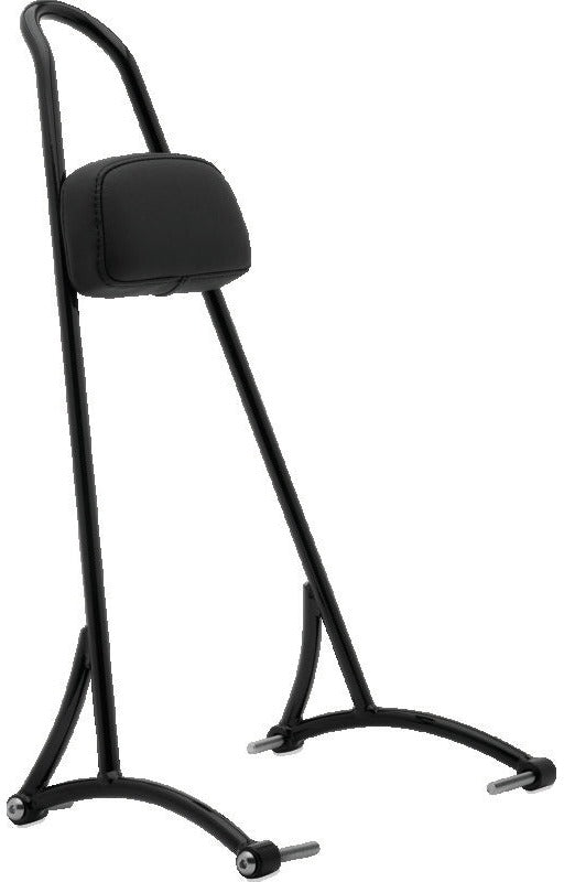Burly Brand B13-1501B Tall Sissy Bar 20 in Black for 1994-2022 Harley-Davidson Sportster / Dyna