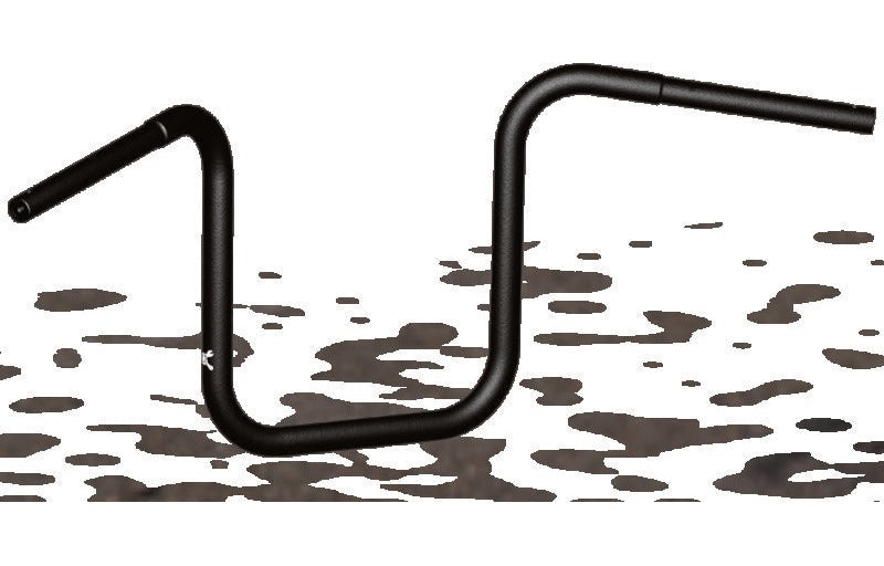 Burly Brand B12-1700TFB Ape Hanger 12 in Black for 2021-2024 Honda Rebel 1100