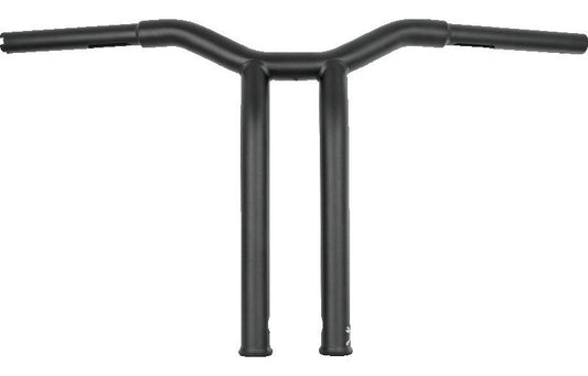 Burly Brand B12-6053SB Dominator Raked Bar 14 in Matte Black for 1982-2025 Harley-Davidson Models