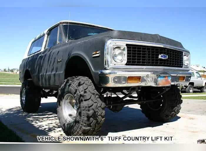 Tuff Country 12612K 2in Lift Kit (52in Rear Springs) No Shocks for 1969-1972 Chevrolet Blazer 4WD