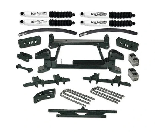 Tuff Country 16854 6in Lift Kit No Shocks for 1992-1998 GM Suburban 2500 8-Lug
