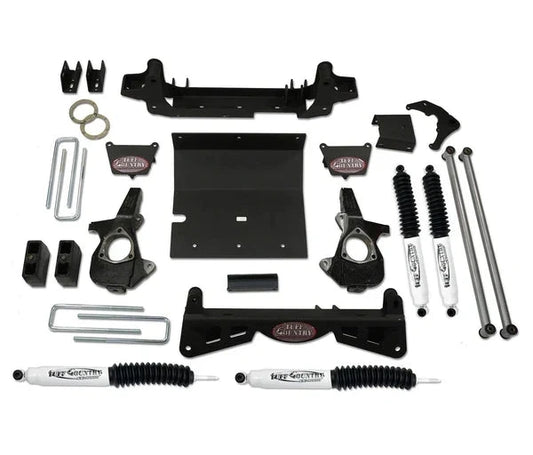 Tuff Country 16992 6in Lift Kit (3-Piece Sub Frame) No Shocks for 2001-2006 Silverado 1500HD 4WD