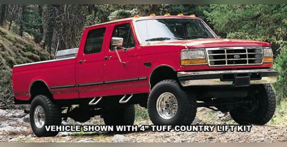 Tuff Country 24824K 4in Lift Kit No Shocks for 1980-1987 Ford F-250 351 Engine 4WD